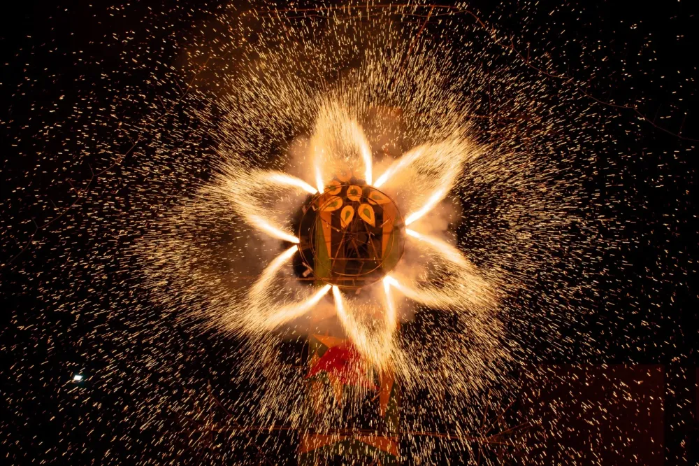 Artifice pour comité des fêtes à Gargas